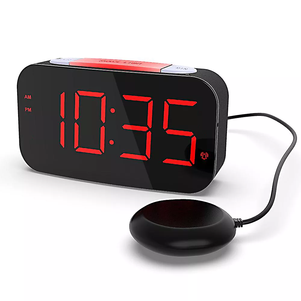 Big Button Vibration Alarm Clock